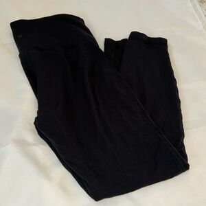 Lululemon black leggings  size 10